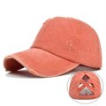 (image for) Washed_Baseball_Cap_CC625-13_orange