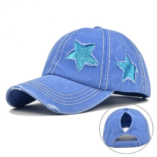 (image for) Washed_Baseball_Cap_CC622-4_blue