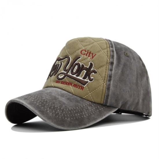 (image for) Washed_Baseball_Cap_CB299-6_coffee_khaki_colour_matching