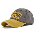 (image for) Washed_Baseball_Cap_CB356-5_yellow_coffee_colour_matching