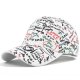 (image for) Printed_Baseball_Cap_CP811-2_white