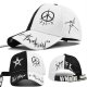 (image for) Printed_Baseball_Cap_CP829-3_black_white_colour_matching