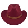 (image for) Cowboy_Hat_BF744-2_wine_red