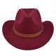 (image for) Cowboy_Hat_BF744-2_wine_red