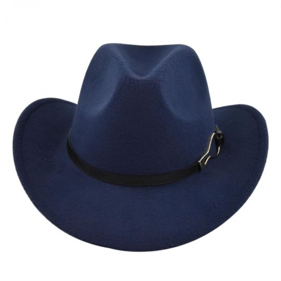 (image for) Cowboy_Hat_BF725-3_navy_blue