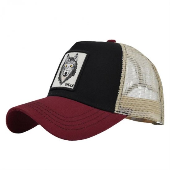 (image for) Mesh_Baseball_Cap_CM542-3Wolf