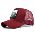 (image for) Mesh_Baseball_Cap_CM530-2_wine_red