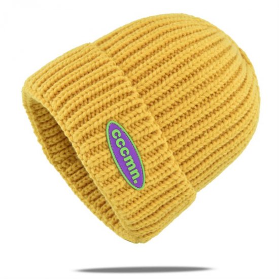 (image for) Beanie_KN816-2_yellow