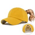 (image for) Ponytail_Cap_CC646-5_yellow