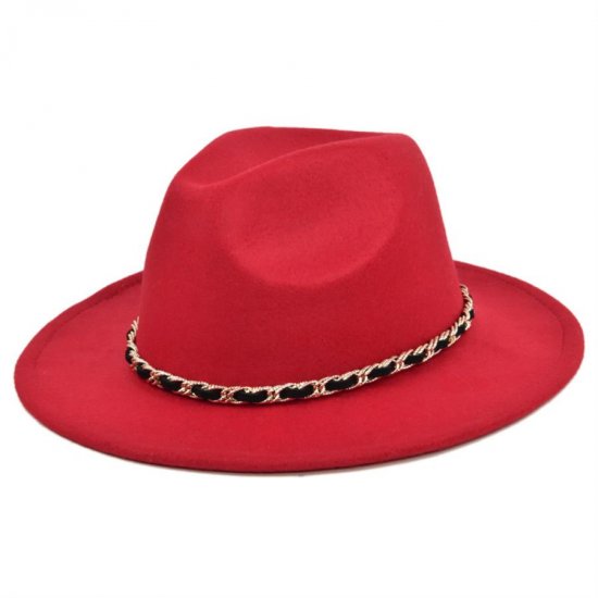 (image for) Fedora_Hat_BF114-5_red