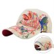 (image for) Embroidered_Cap_CE442-6_cream