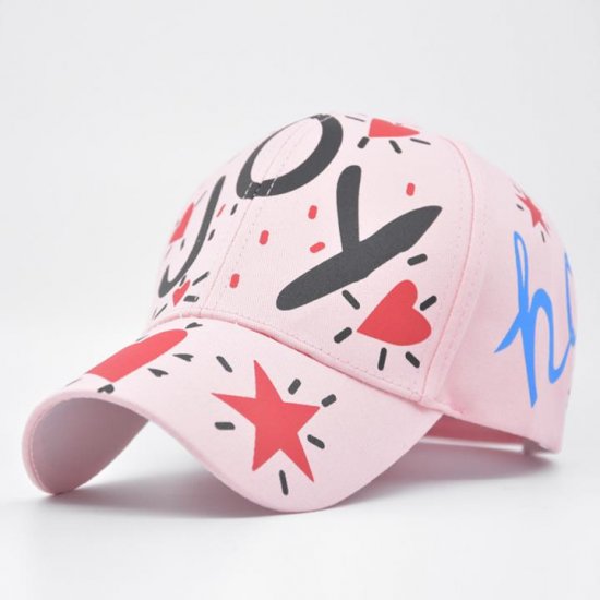 (image for) Printed_Baseball_Cap__pink_1