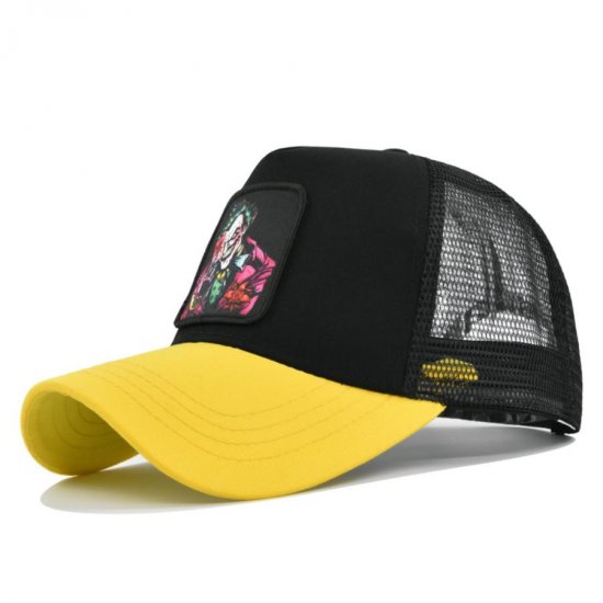 (image for) Mesh_Baseball_Cap_CM578-5_yellow_black_colour_matching