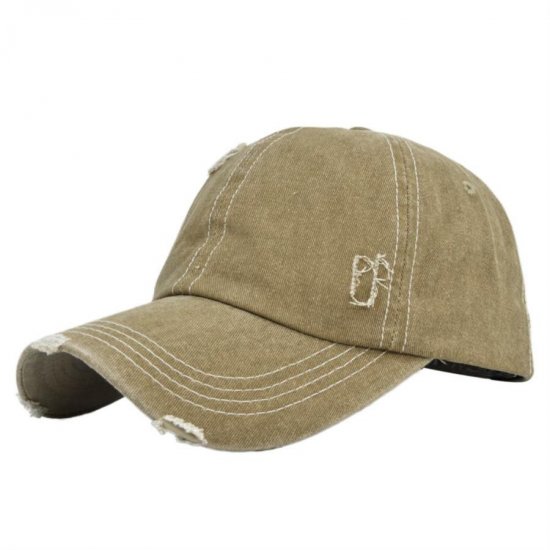 (image for) Washed_Baseball_Cap_CB292-5_khaki