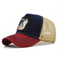 (image for) Mesh_Baseball_Cap_CM523-11_red_navy_blue_colour_matching