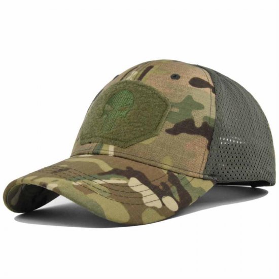 (image for) Mesh_Baseball_Cap_CA135-8_camouflage