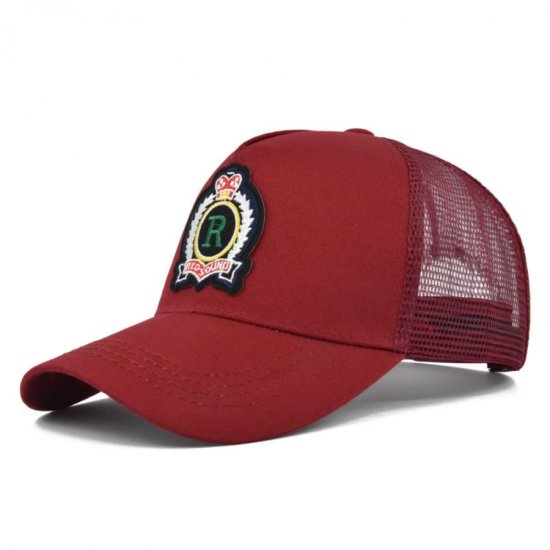 (image for) Washed_Baseball_Cap_CM609-2_red