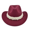 (image for) Cowboy_Hat_BF703-2_wine_red
