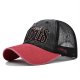 (image for) Washed_Baseball_Cap_CM526-5_red_black_colour_matching_1