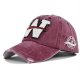 (image for) Washed_Baseball_Cap_CB440-2_wine_red