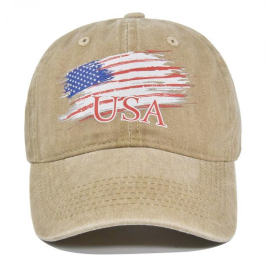 (image for) Washed_Baseball_Cap_CP890-4_khaki