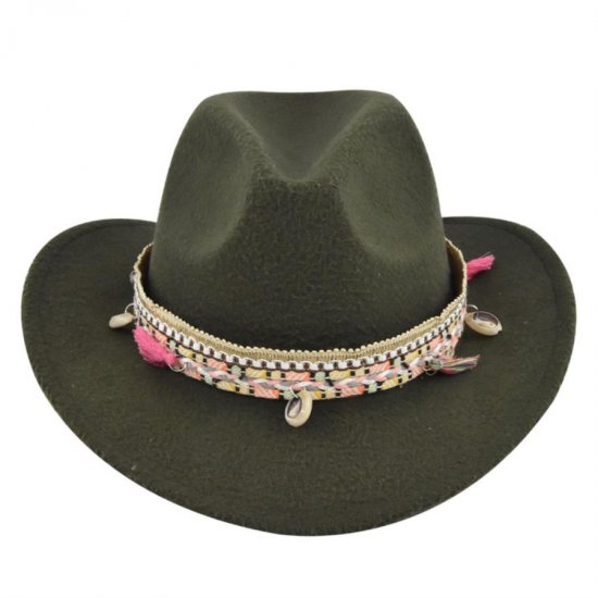 (image for) Cowboy_Hat10_BF745-10_olive_green