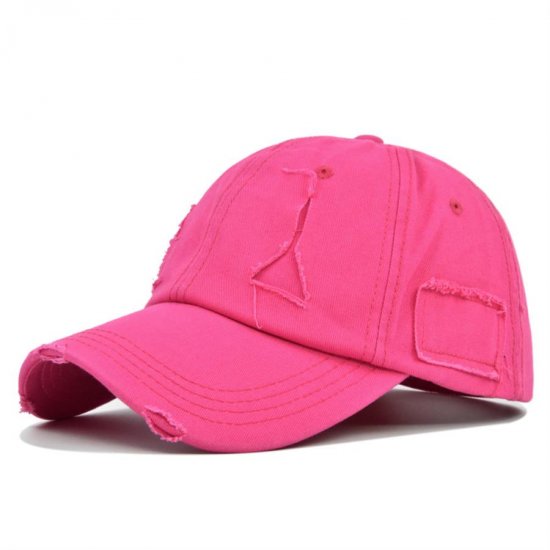 (image for) Washed_Baseball_Cap_CB263-10__rose