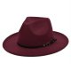 (image for) Fedora_Hat_BF127-2_wine_red