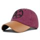 (image for) Washed_Baseball_Cap_CB411-2_wine_red