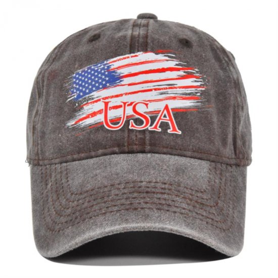 (image for) Washed_Baseball_Cap_CP890-5_coffee