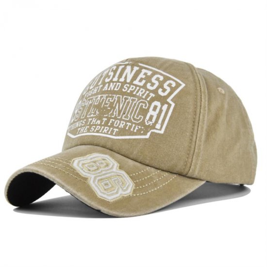 (image for) Washed_Baseball_Cap_CB426-4_khaki