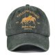 (image for) Printed_Baseball_Cap_CP871-6_olive_green