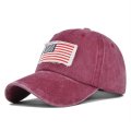 (image for) Washed_Baseball_Cap_CB388-2_wine_red