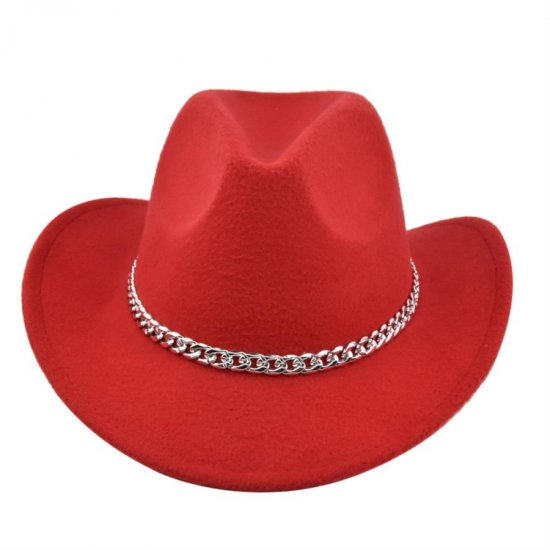 (image for) Cowboy_Hat_BF708-5_red