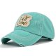 (image for) Washed_Baseball_Cap_DC602-3_green_1