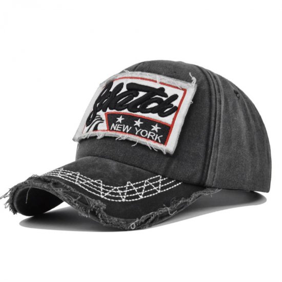 (image for) Washed_Baseball_Cap_CB402-1_black