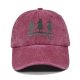 (image for) Washed_Baseball_Cap_CP869-2_wine_red