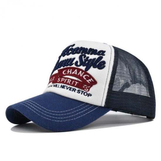 (image for) Mesh_Baseball_Cap_CM538-3_navy_blue