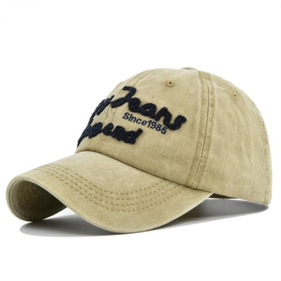 (image for) Washed_Baseball_Cap_CB259-4_khaki