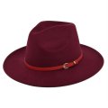 (image for) Fedora_Hat_BF147-2_wine_red