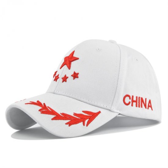 (image for) Embroidered_Cap_CE490-3_white