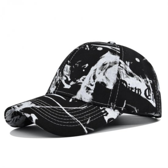 (image for) Blank_Baseball_Cap_CL716-1_black_white