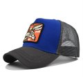 (image for) Mesh_Baseball_Cap_CM524-12_gray_blue_colour_matching