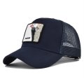 (image for) Mesh_Baseball_Cap_CM627-2_navy_blue