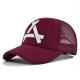 (image for) Printed_Baseball_Cap_3_wine_red