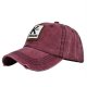 (image for) Washed_Baseball_Cap_CB288-2_wine_red