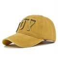 (image for) Washed_Baseball_Cap_CB301-6_yellow