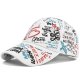 (image for) Printed_Baseball_Cap_CP823-2_white 