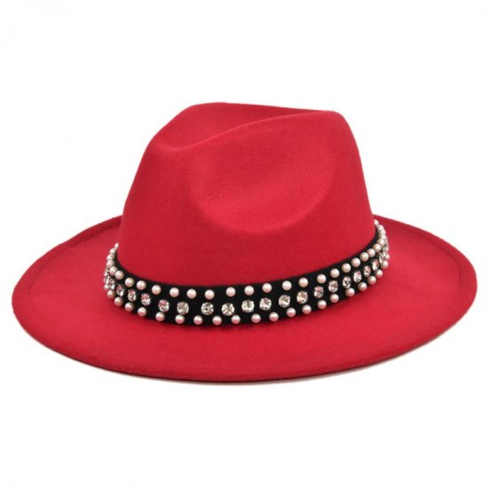 (image for) Fedora_Hat_BF113-5_red