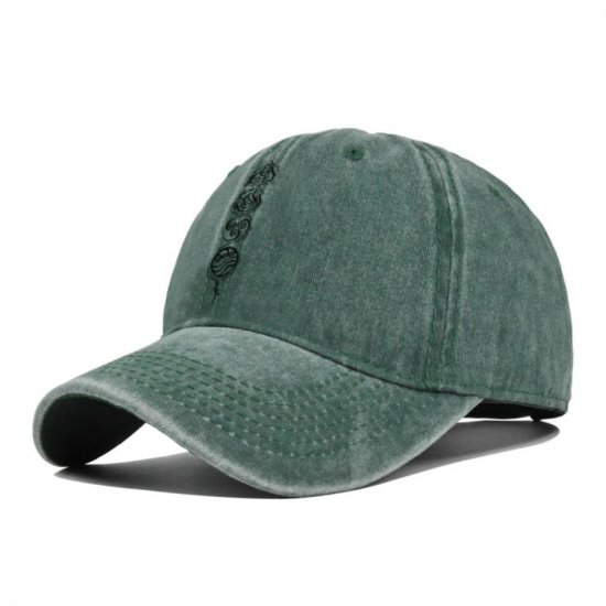 (image for) Washed_Baseball_Cap_CP910B-8_green